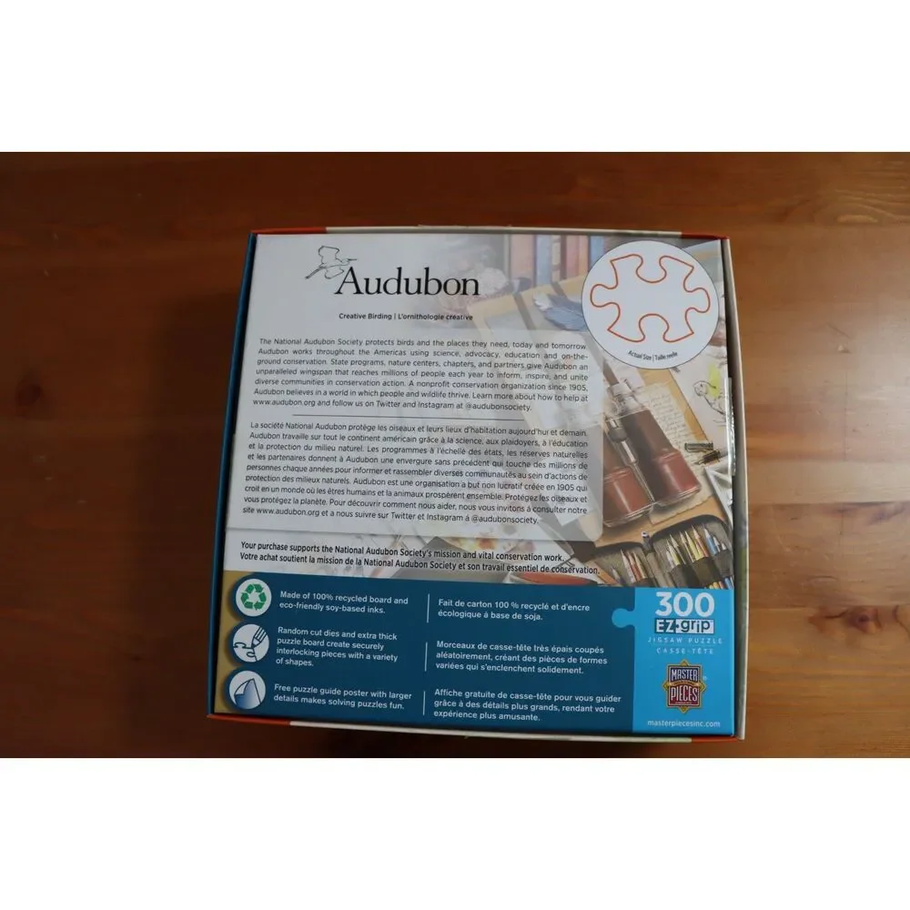 Audubon Creative Birding 300 Piece Puzzle